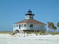 Boca Grande lighthouse on the Gulf Coast